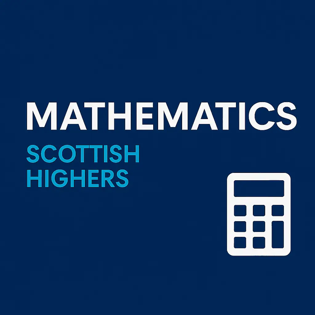 Scottish Highers Maths Tuition Online | National 5 to Advanced Higher